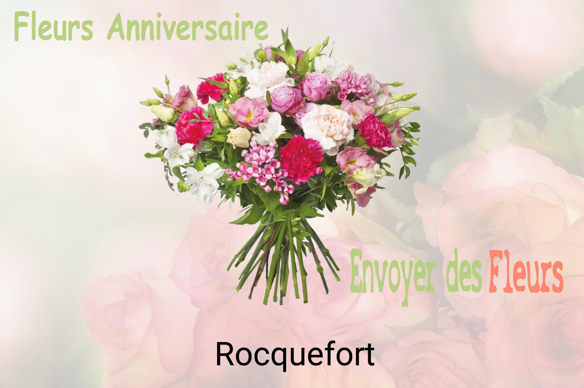 Bouquet de fleurs d’anniversaire livré à Rocquefort